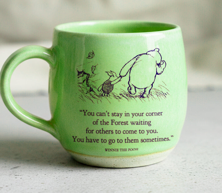 Winnie the Pooh Quote Decals - Ceramic Cone 017 - Fused Glass - Enamel