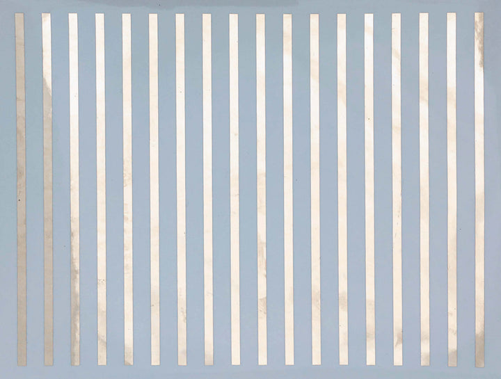 Décalcomanie à motif rayé - Céramique Cône 017 - Verre fusionné - Émail