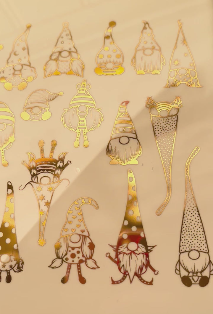 Gnome Aufkleber - Keramikkegel 017 - Geschmolzenes Glas