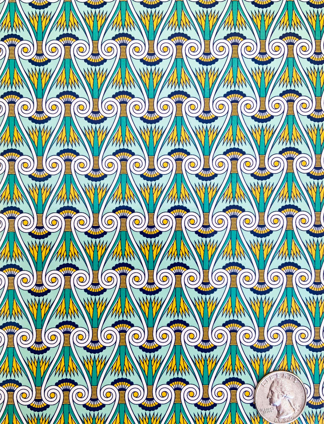 Aufkleber mit Fischschuppen-Muster – Kegel 017 – geschmolzenes Glas