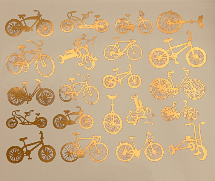 Petites Décalcomanies de vélo - Céramique Cône 017 - Verre fusionné - Émail