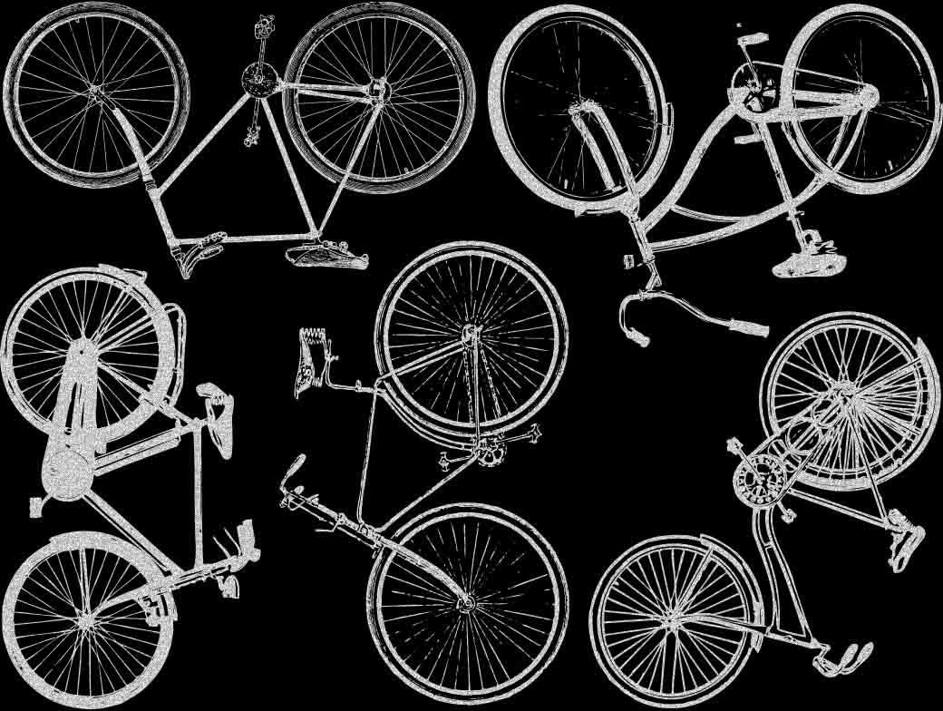 Grandes Décalcomanies de Vélo - Céramique Cône 017 - Verre Fusionné - Émail