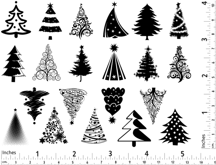 Weihnachtsbaumaufkleber - Glaswaren - Emaille