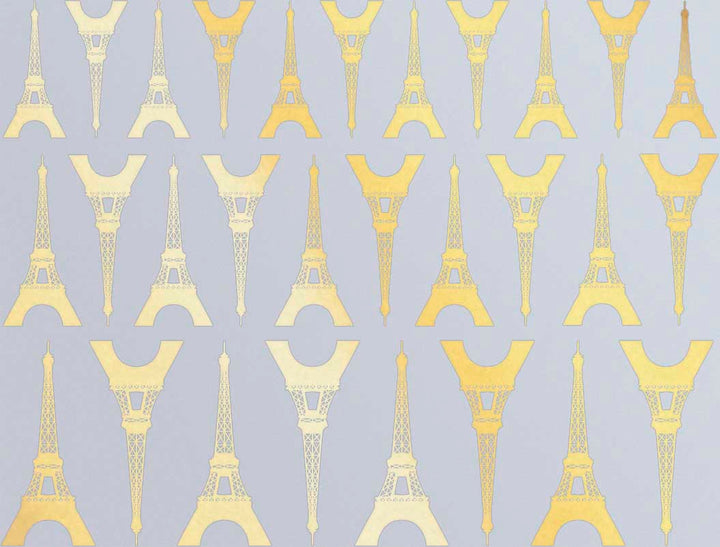 Décalcomanies Tour Eiffel - Céramique Cône 017 - Verre fusionné - Émail