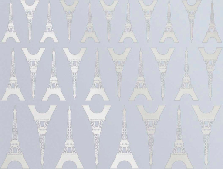 Décalcomanies Tour Eiffel - Céramique Cône 017 - Verre fusionné - Émail