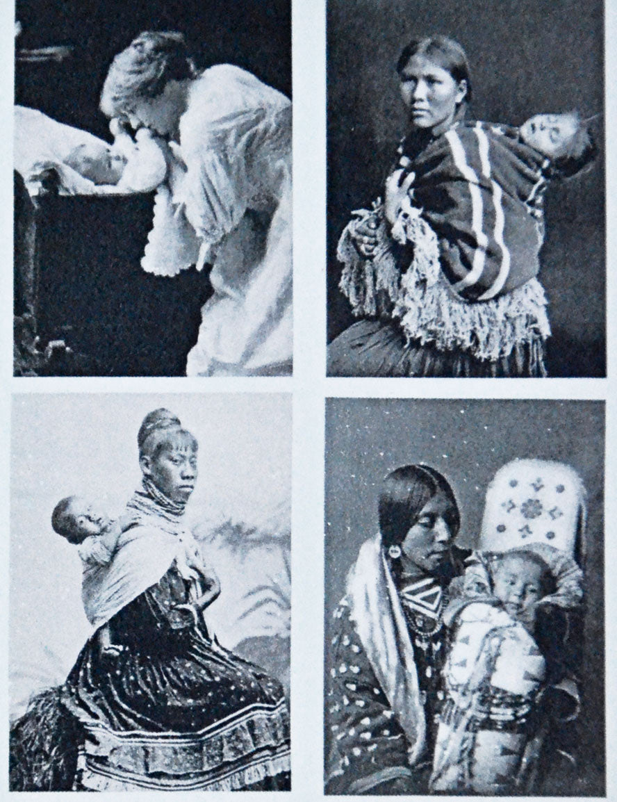 Historical Photos of Mothers and Babies - Not Food Safe - Ceramic Cone 017 - Fused Glass - Enamel