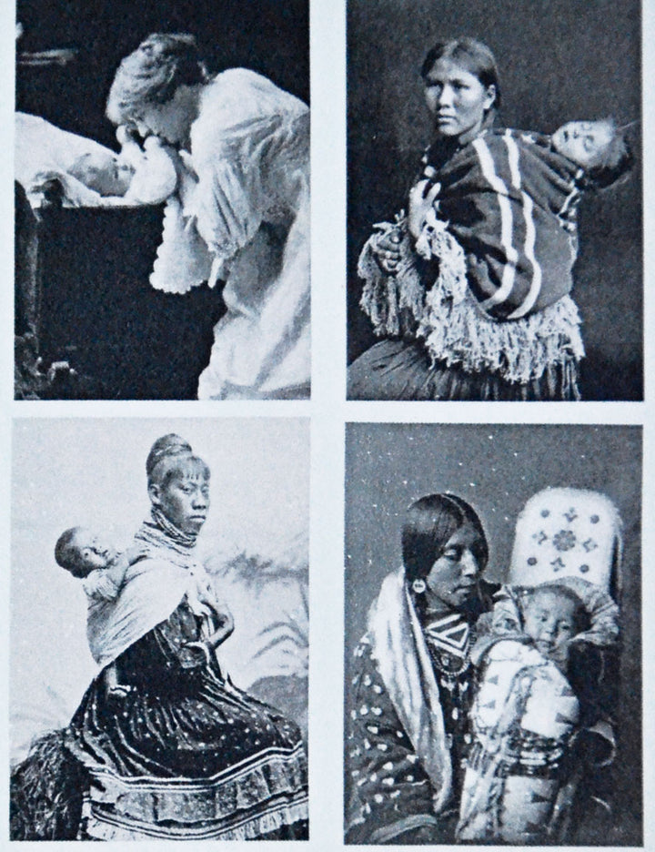 Historical Photos of Mothers and Babies - Not Food Safe - Ceramic Cone 017 - Fused Glass - Enamel