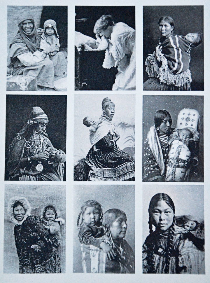 Historical Photos of Mothers and Babies - Not Food Safe - Ceramic Cone 017 - Fused Glass - Enamel