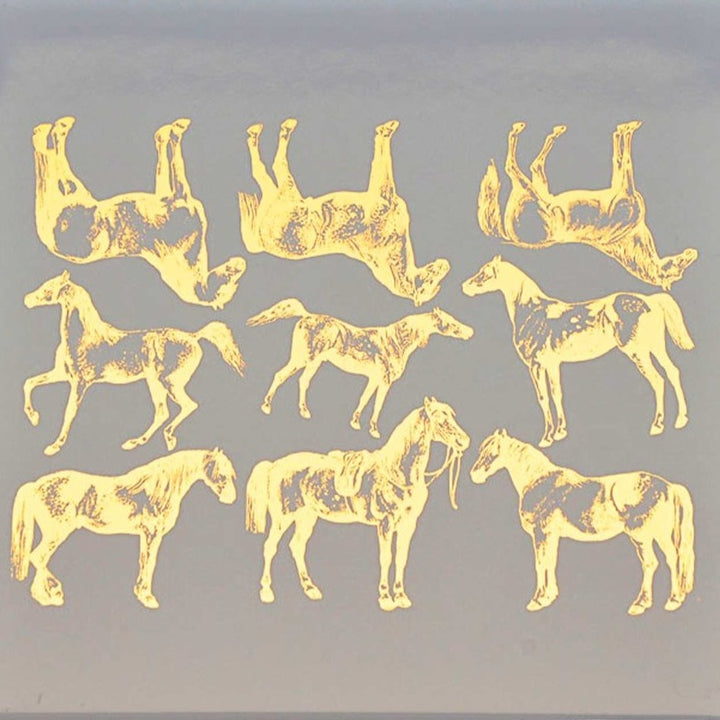 Horse Breed Decals - Cone 017 - Fused Glass 