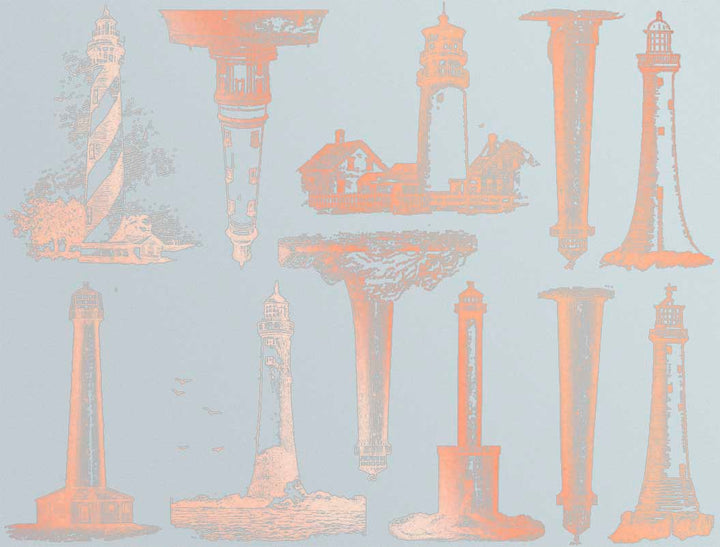 Phare Décalcomanies - Céramique Cône 017 - Verre fusionné - Émail