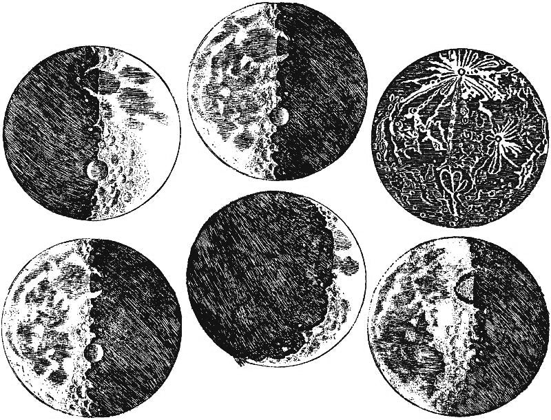 Moon Decals - Cone 6 - Inglaze 