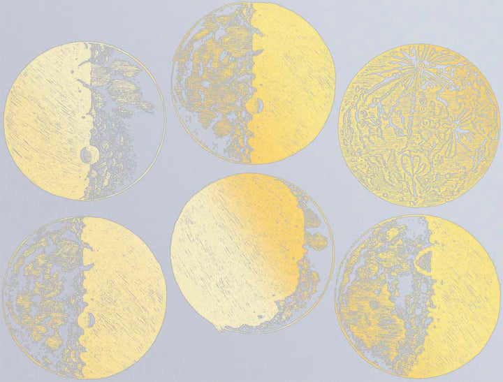 Lune Décalcomanies - Verrerie - Émail