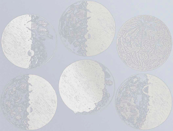 Décalcomanies Lune - Céramique Cône 017 - Verre fusionné - Émail