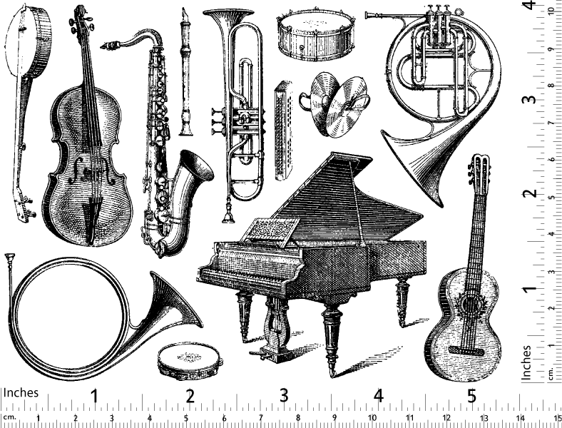 Aufkleber für Musikinstrumente – Keramikkegel 017 – geschmolzenes Glas