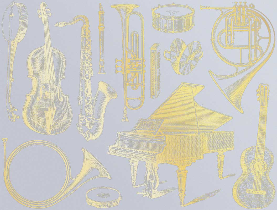 Aufkleber für Musikinstrumente – Keramikkegel 017 – geschmolzenes Glas