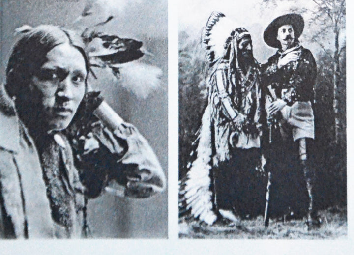 Historical Photos of Native American Men - Not Food Safe - Ceramic Cone 017 - Fused Glass - Enamel