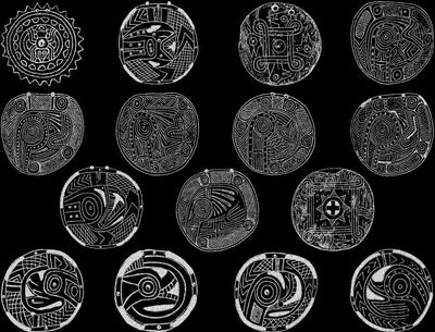 Native American Carving Decals - Glassware - Enamel – Milestone Decal Art