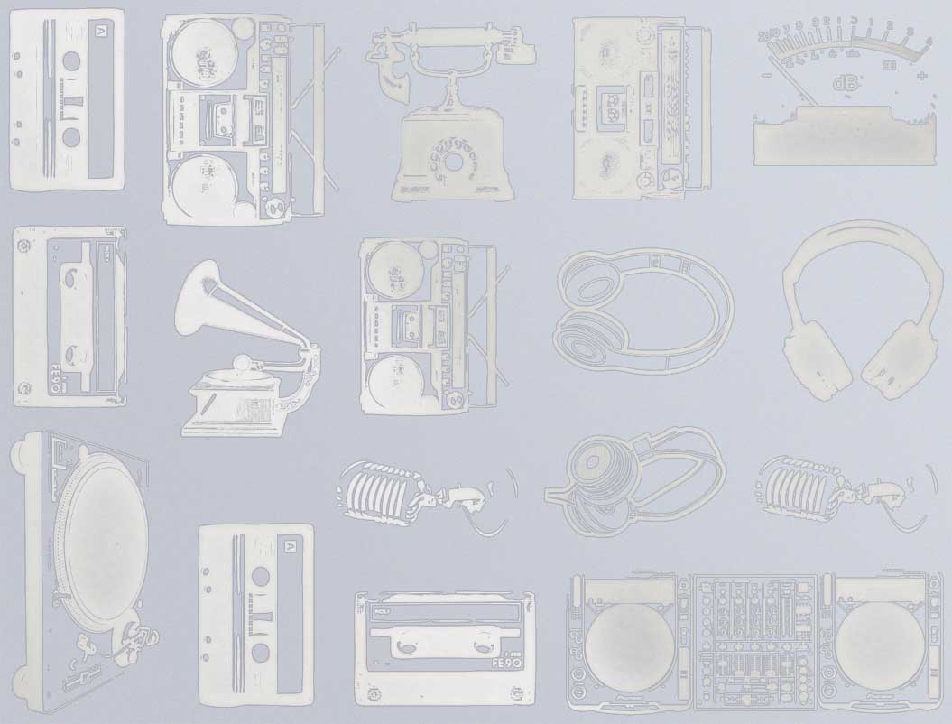 Musique rétro Décalcomanies - Céramique Cône 017 - Verre fusionné - Émail