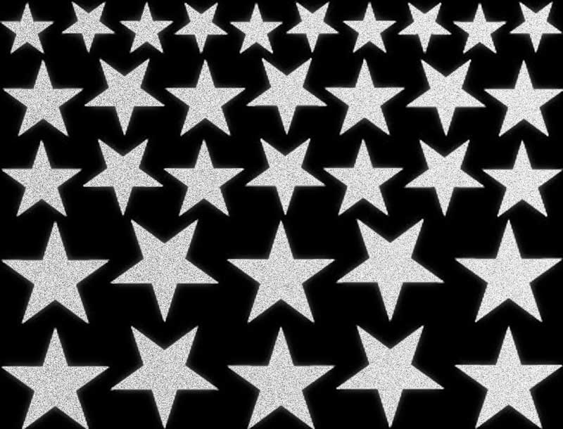 Décalcomanies Étoiles pleines - Céramique Cône 017 - Verre fusionné - Émail