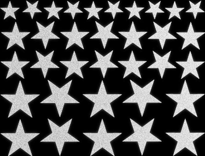 Décalcomanies Étoiles pleines - Céramique Cône 017 - Verre fusionné - Émail