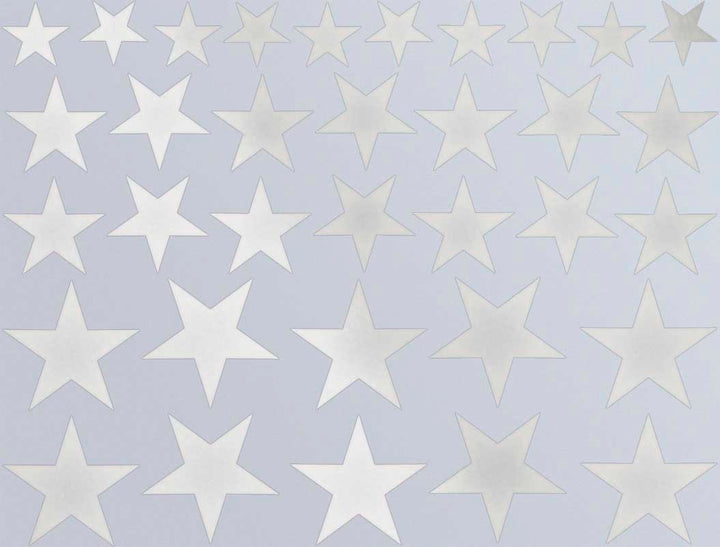 Décalcomanies Étoiles pleines - Céramique Cône 017 - Verre fusionné - Émail