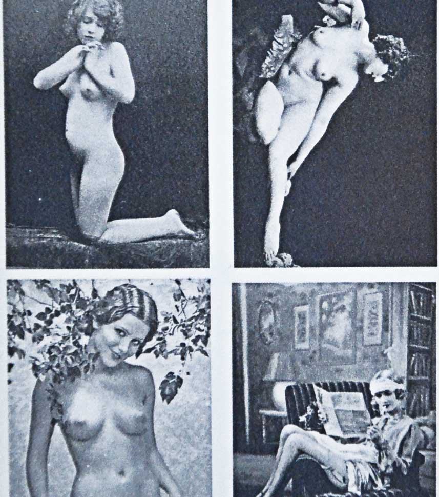 Historische Fotos von viktorianischen Pin-Ups - Nicht lebensmittelecht - Keramikkegel 017 - Geschmolzenes Glas