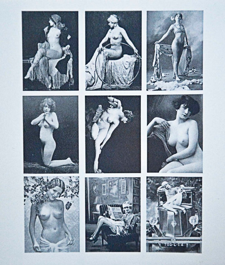 Historische Fotos von viktorianischen Pin-Ups - Nicht lebensmittelecht - Keramikkegel 017 - Geschmolzenes Glas