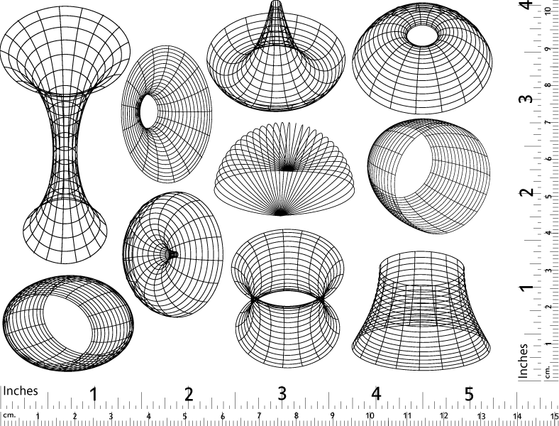 Décalcomanies Vortex géométrique - Céramique Cône 017 - Verre fusionné - Émail