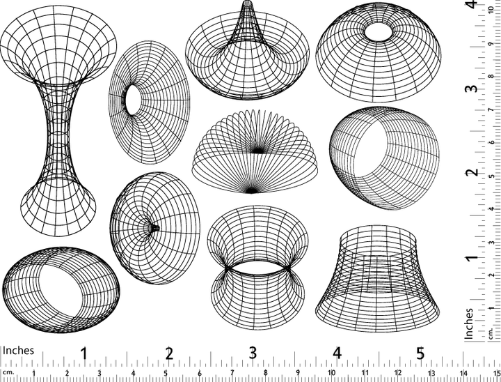 Décalcomanies Vortex géométrique - Céramique Cône 017 - Verre fusionné - Émail