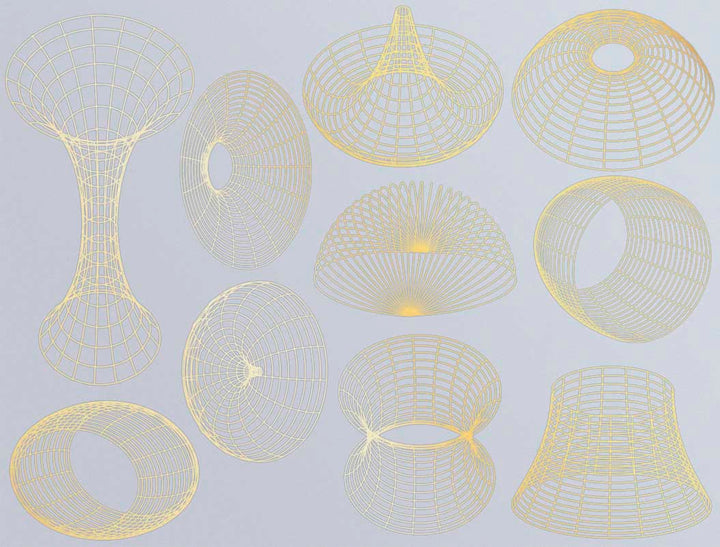 Décalcomanies Vortex géométrique - Céramique Cône 017 - Verre fusionné - Émail