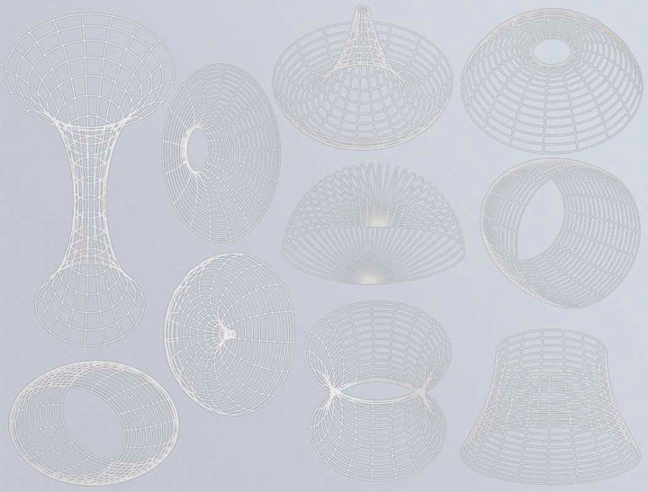 Décalcomanies Vortex géométrique - Céramique Cône 017 - Verre fusionné - Émail