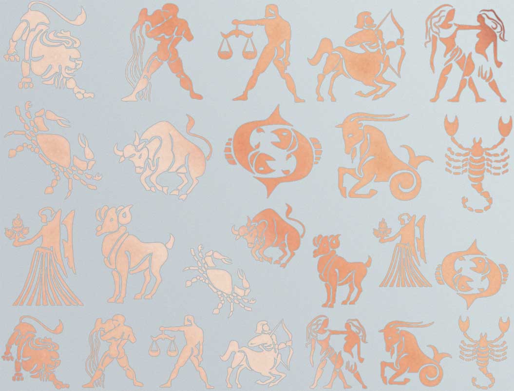 Décalcomanies Zodiaque Astrologique - Céramique Cône 017 - Verre fusionné - Émail