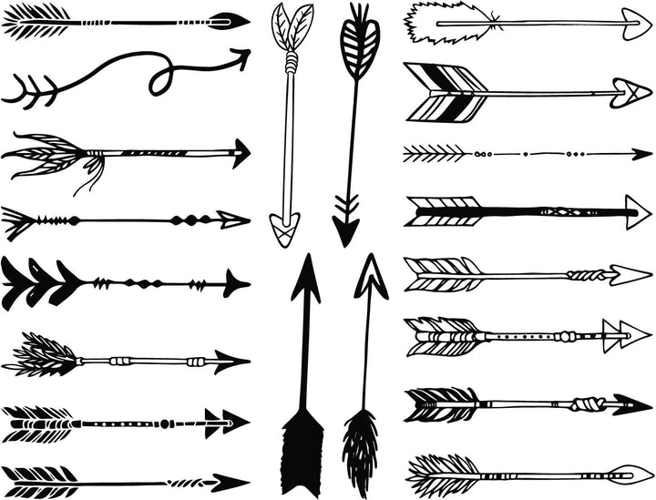 Flèche Décalcomanies - Céramique Cône 017 - Verre fusionné - Émail