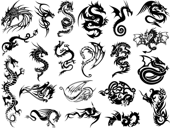 Dragon Ceramic Decals - Cone 6 - Inglaze 