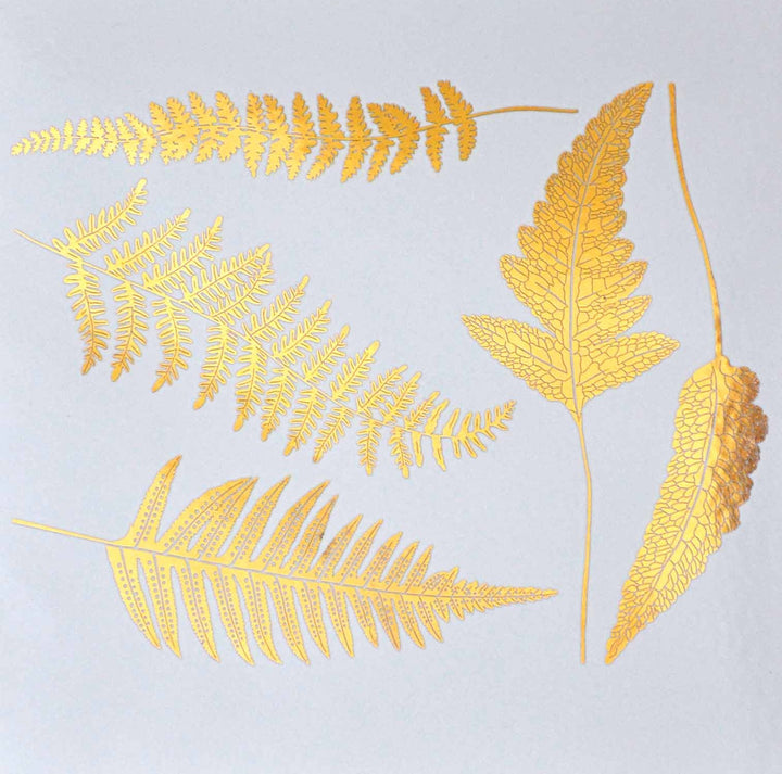 Décalcomanies Fougère - Céramique Cône 017 - Verre fusionné - Émail