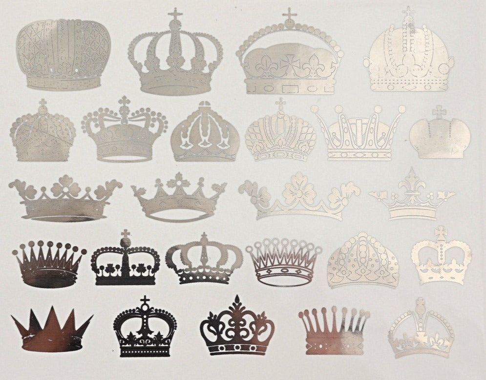 Crown Decals - Cone 017 - Fused Glass 