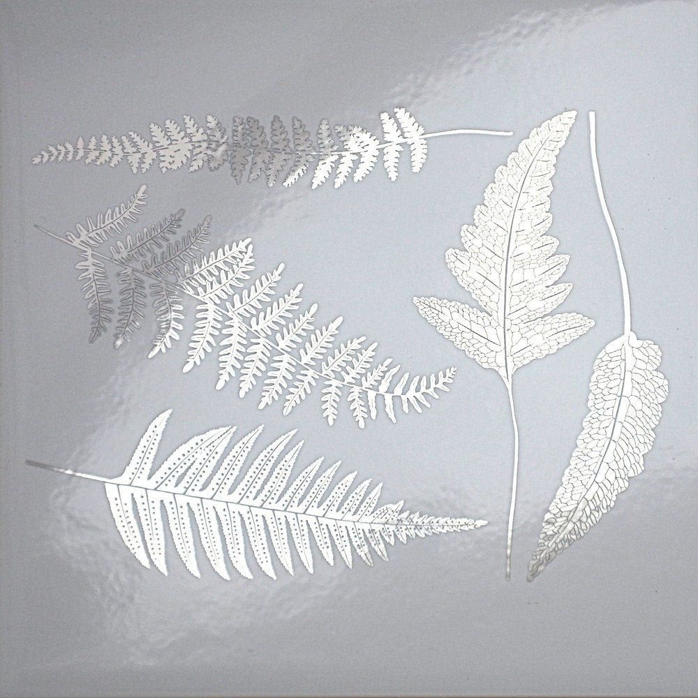 Fern Decals - Cone 017 - Fused Glass 