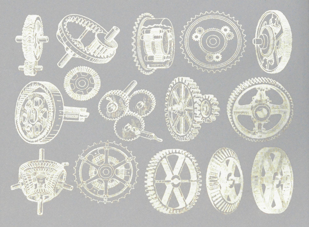 Gear Decals - Ceramic Cone 017 - Fused Glass - Enamel