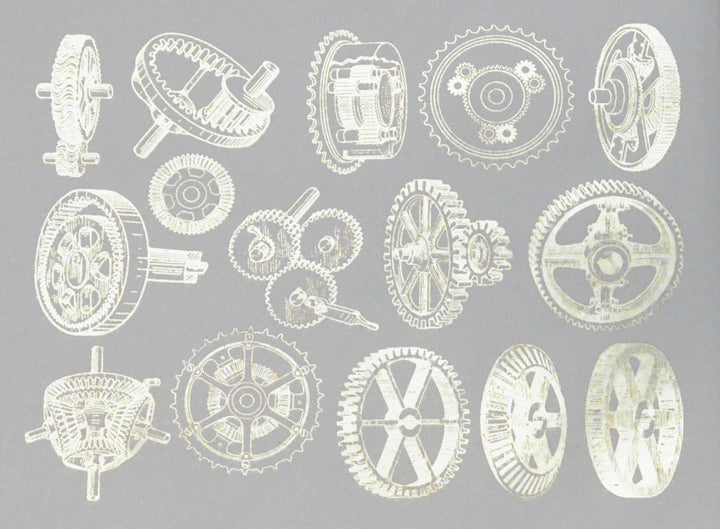 Gear Decals - Ceramic Cone 017 - Fused Glass - Enamel