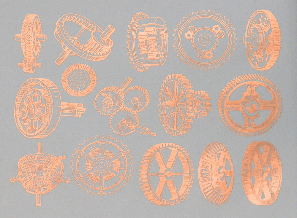 Gear Decals - Ceramic Cone 017 - Fused Glass - Enamel