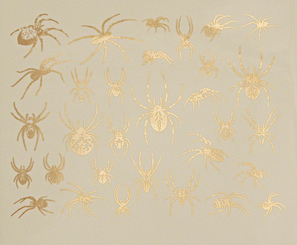 Spider Decals  - Cone 017 - Fused Glass 