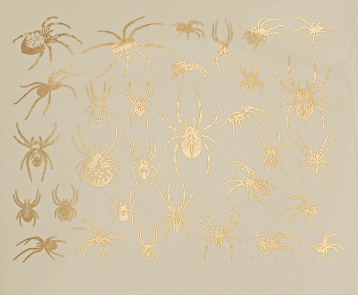 Spider Decals  - Cone 017 - Fused Glass 